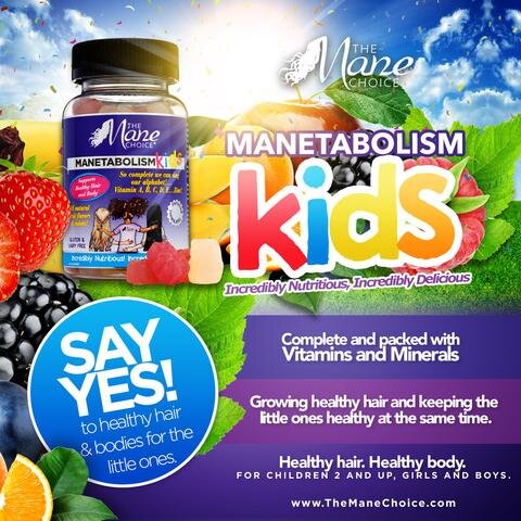 THE MANE CHOICE MANETABOLISM KIDS (GUMMY VITAMINS)
