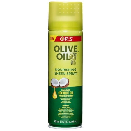 ORS Olive Oil Nourishing Sheen Spray infused with Coconut Oil 11.7 oz