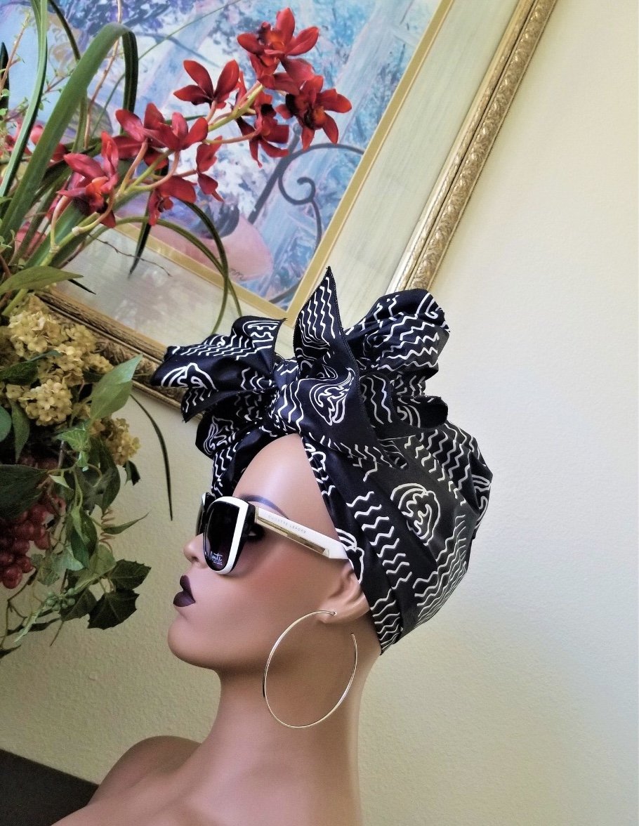 Head Wrap, Ankara Scarf, African Scarf, African Head Wrap, Ankara Fabric, Head Wraps, Not Pre-Tied, Turban
