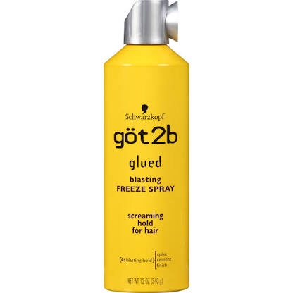 GOT2B GLUED BLASTING FREEZE SPRAY SPIKE CEMENT FINISH 12 OUNCE