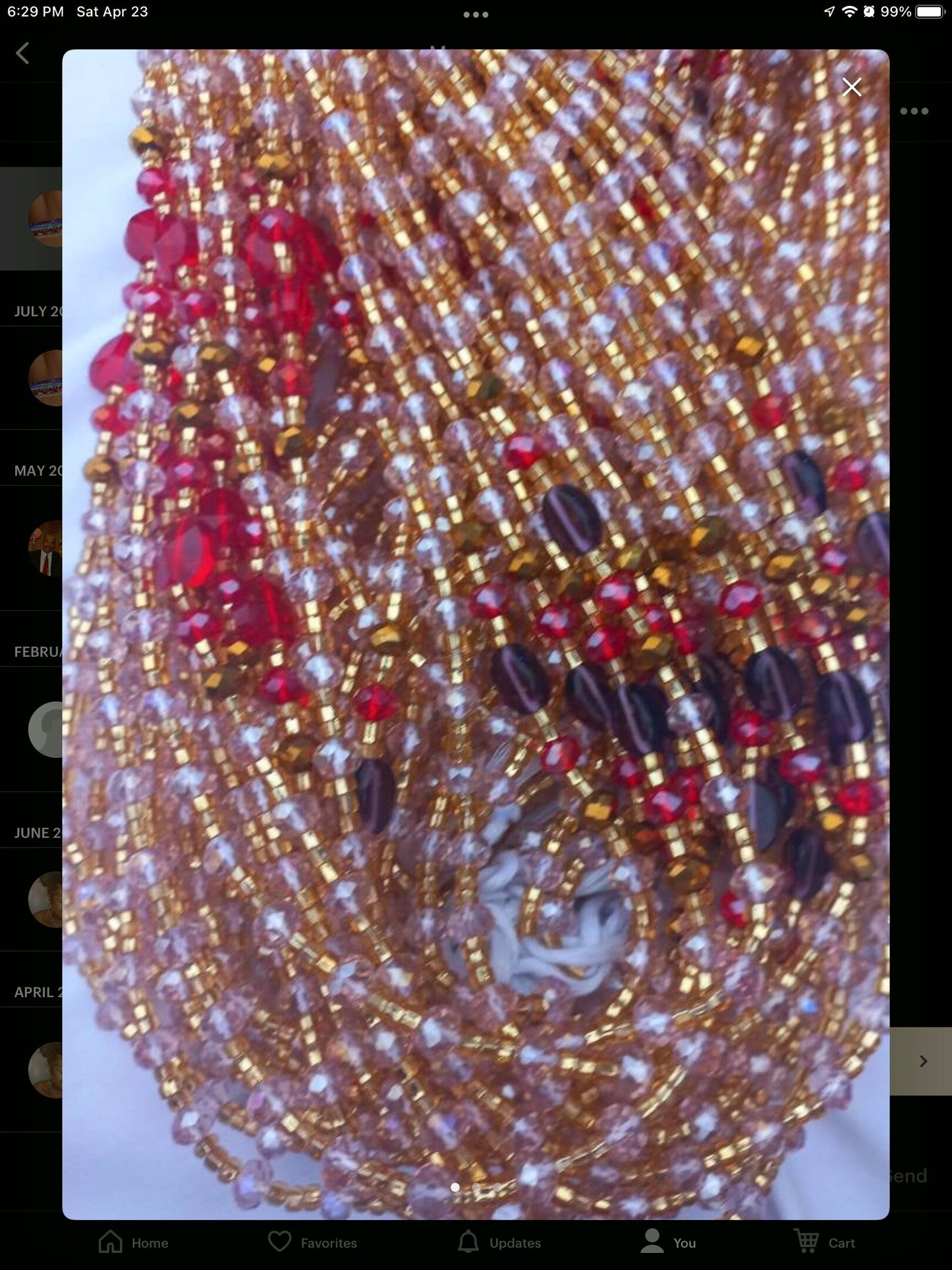 African Waist Beads