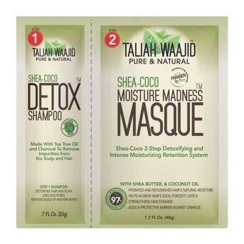 Taliah Waajid Shea-Coco Detox Shampoo & Moisture Madness Masque 2.4oz
