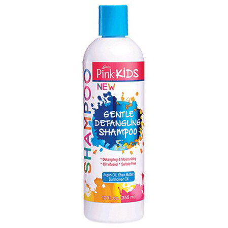 LUSTER'S PINK KIDS GENTLE DETANGLING SHAMPOO 12 OZ