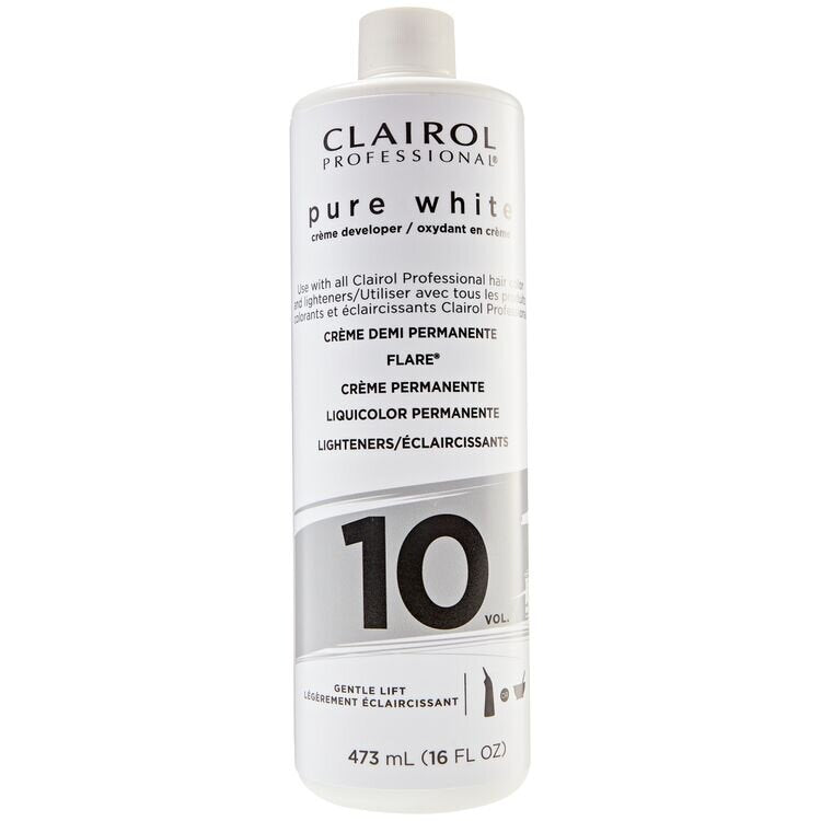 Pure White 10 Volume Creme Developer by Clairol Professional - T&K's Beauty Supply Store