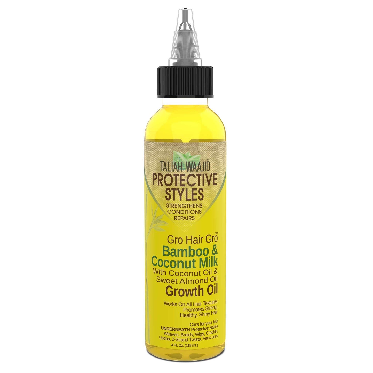 Gro Hair Gro™ Bamboo And Coconut Milk Growth Oil 4oz