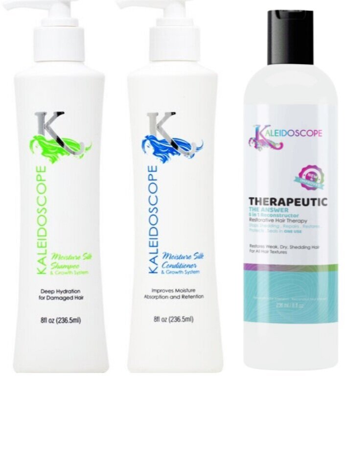 Moisture Silk Shampoo, Conditioner and The Answer Combo