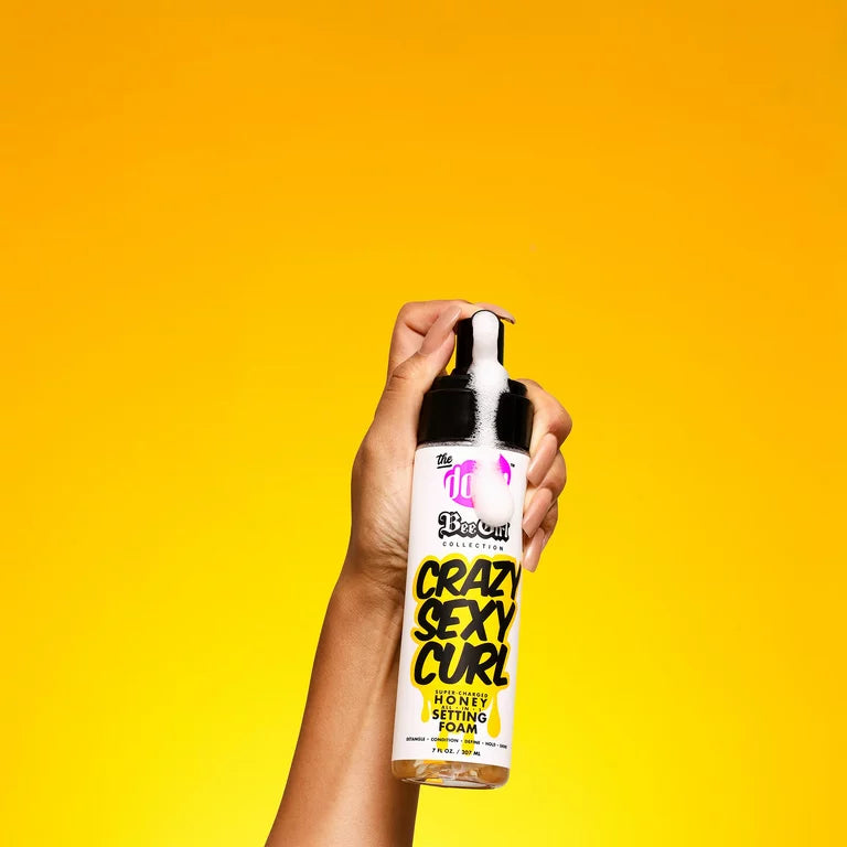 The Doux Bee Girl CrazySexyCurl Setting Foam, 7 fl oz