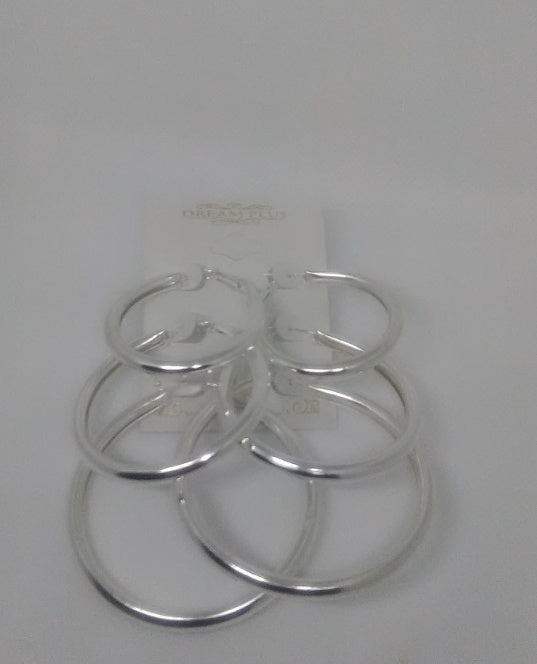 Hoop Earrings 3 Piece Set - T&K's Beauty Supply Store