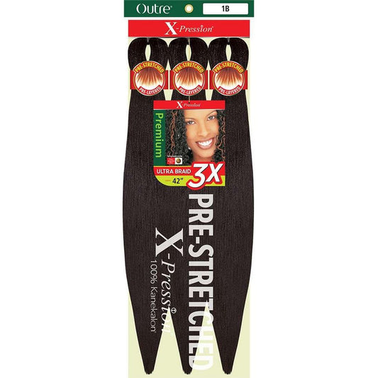 OUTRE SYNTHETIC PRE STRETCHED ULTRA BRAID - XPRESSION 3X 42"