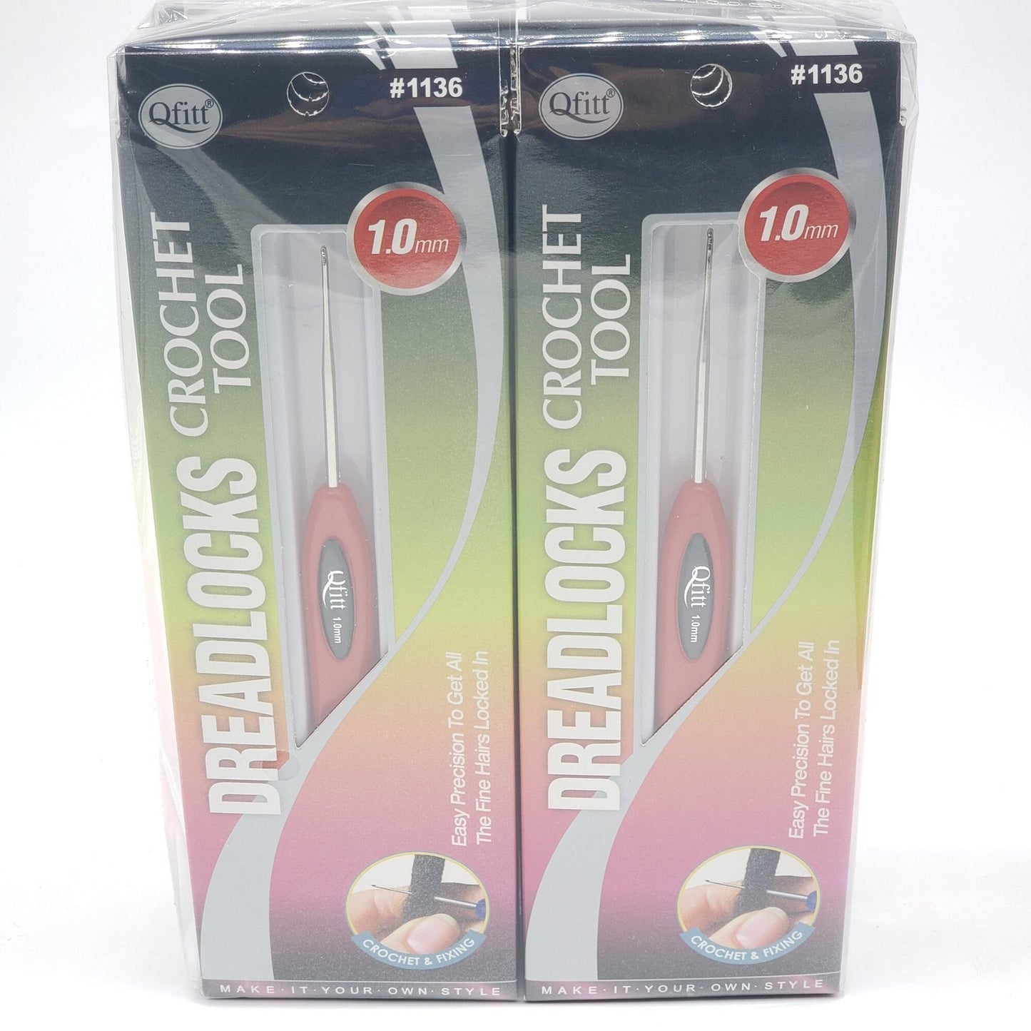 QFITT 1.0MM DREADLOCKS CROCHET TOOL - T&K's Beauty Supply Store