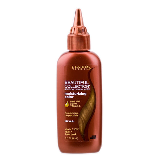 Clairol Beautiful Collection Semi-Permanent Hair Color 14K Gold 3 oz - T&K's Beauty Supply Store