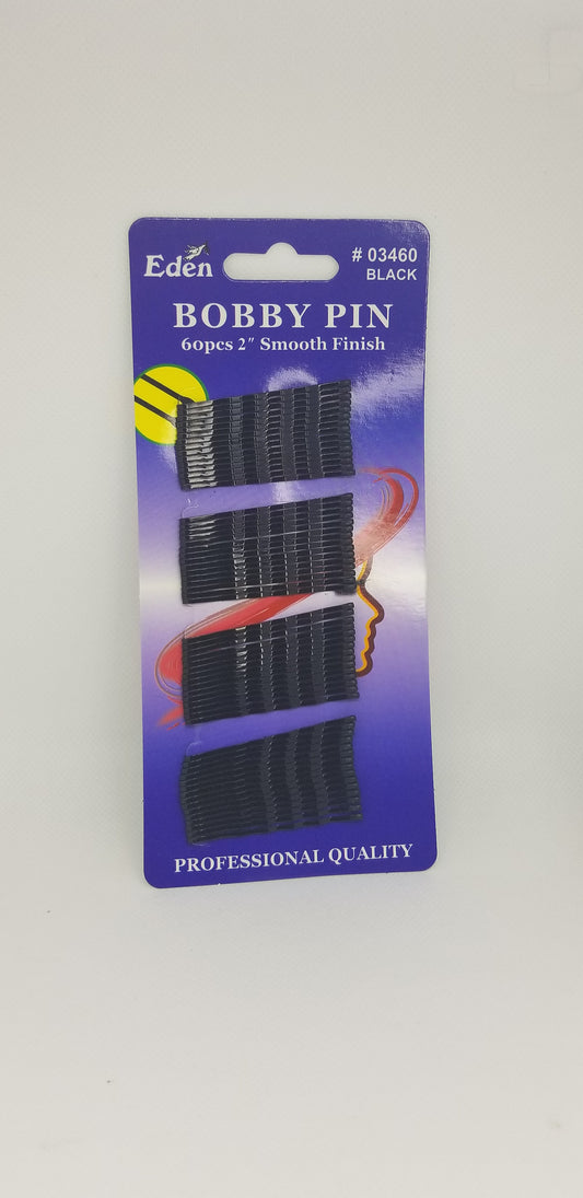 Eden Bobby Pins 60 2" Smooth Finish - T&K's Beauty Supply Store