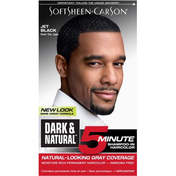 SoftSheen-Carson Dark &amp; Natural 5 Minute Shampoo In Permanent Hair Color for Men - T&K's Beauty Supply Store