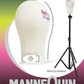 Mannequin Canvas Head - T&K's Beauty Supply Store