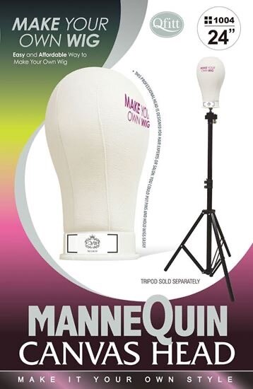 Mannequin Canvas Head - T&K's Beauty Supply Store