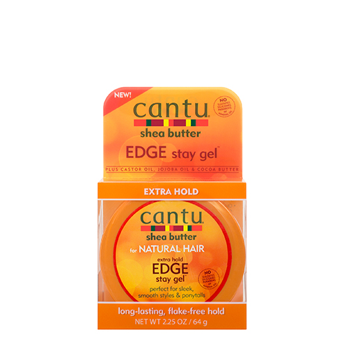 Cantu Shea Butter for Natural Extra Hold Edge Stay Gel 4.5 oz - T&K's Beauty Supply Store
