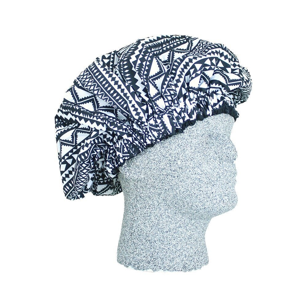 African Print Satin Lined Bonnet Cap - T&K's Beauty Supply Store