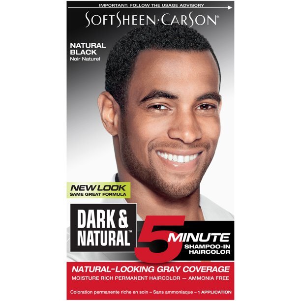 SoftSheen-Carson Dark &amp; Natural 5 Minute Shampoo In Permanent Hair Color for Men - T&K's Beauty Supply Store