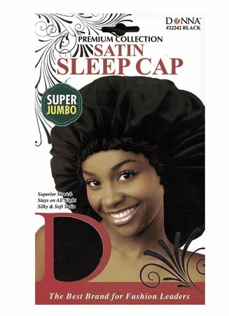 Donna Premium Collection Satin Sleep Cap Super Jumbo