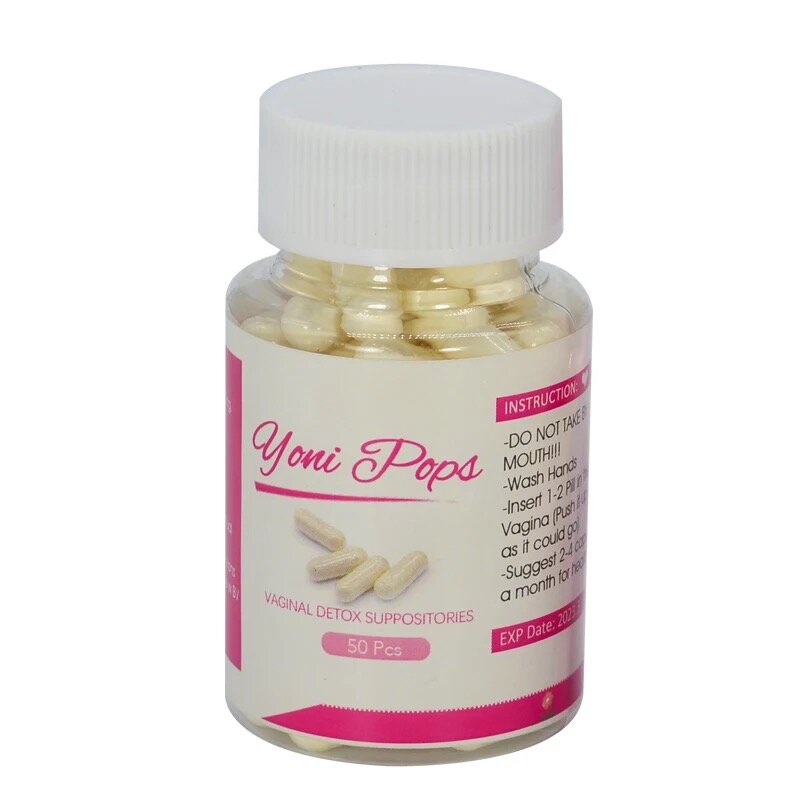 Yoni Detox Suppositories ( Yoni pops) Boric Acid Capsules - T&K's Beauty Supply Store