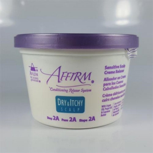 Affirm Dry and Itchy Scalp Sensitive Cream Relaxer 4.9oz