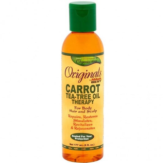 Africa's Best Organics Carrot Tea-Tree Oil Therapy 6.0 oz