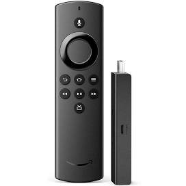 Amazon - Fire TV Stick Lite with Alexa Voice Remote Lite (does not include TV controls) | HD streaming device - Black