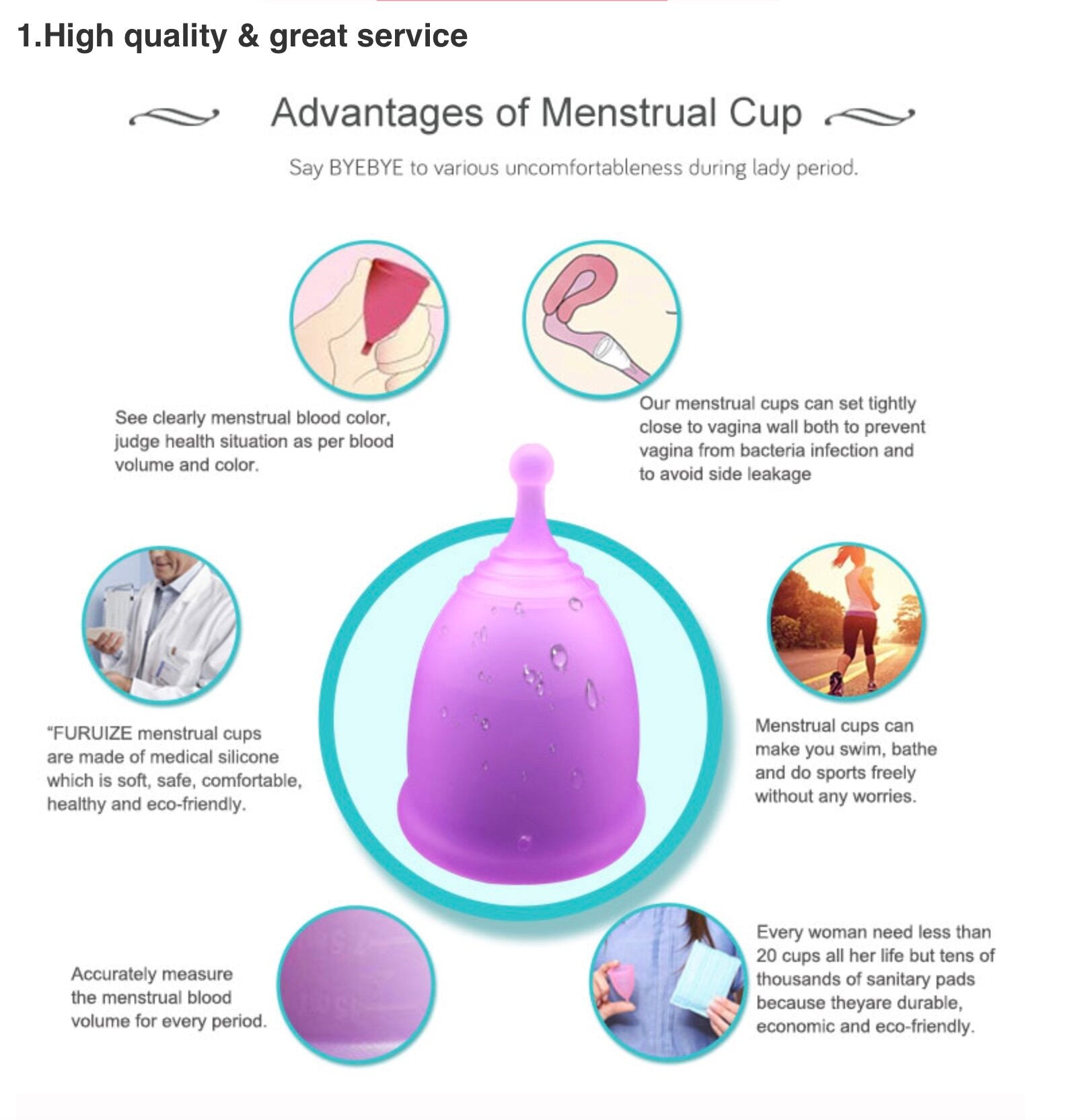 T&K’s Menstrual Cup - T&K's Beauty Supply Store