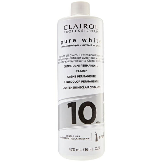 Pure White 10 Volume Creme Developer by Clairol Professional - T&K's Beauty Supply Store