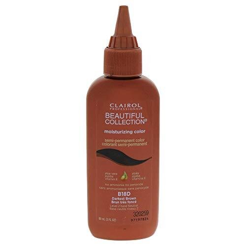 Clairol Beautiful Collection Hair Color 3 oz - B18D Darkest Brown - T&K's Beauty Supply Store