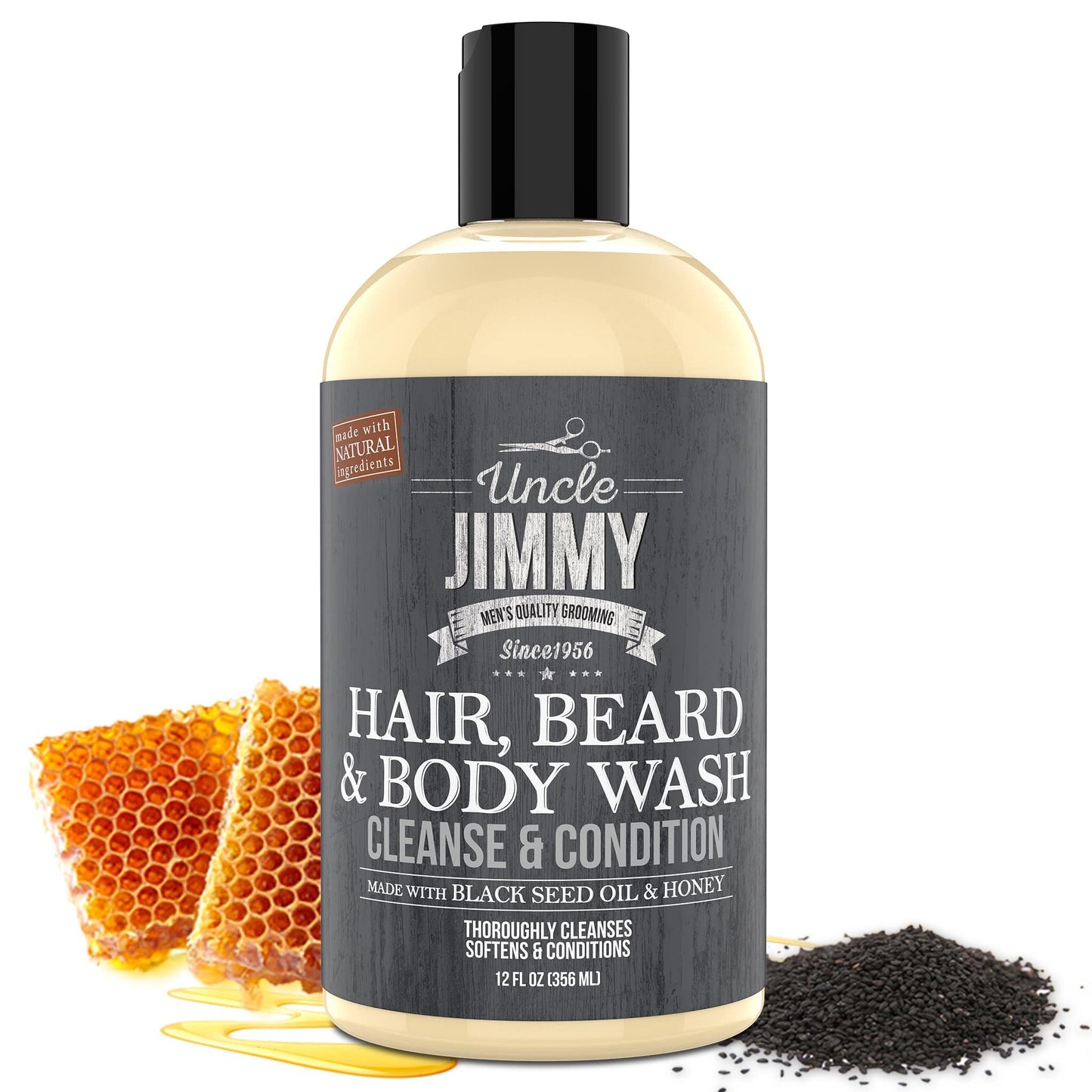 Uncle Jimmy Hair, Beard & Body Wash