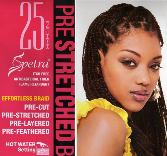 Pre-Stretched Spectra Braid 25" (Folded) - Total 50" Long - T&K's Beauty Supply Store