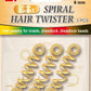 Jewelry Spiral Hair Twister-8 mm - 10 Turns - T&K's Beauty Supply Store