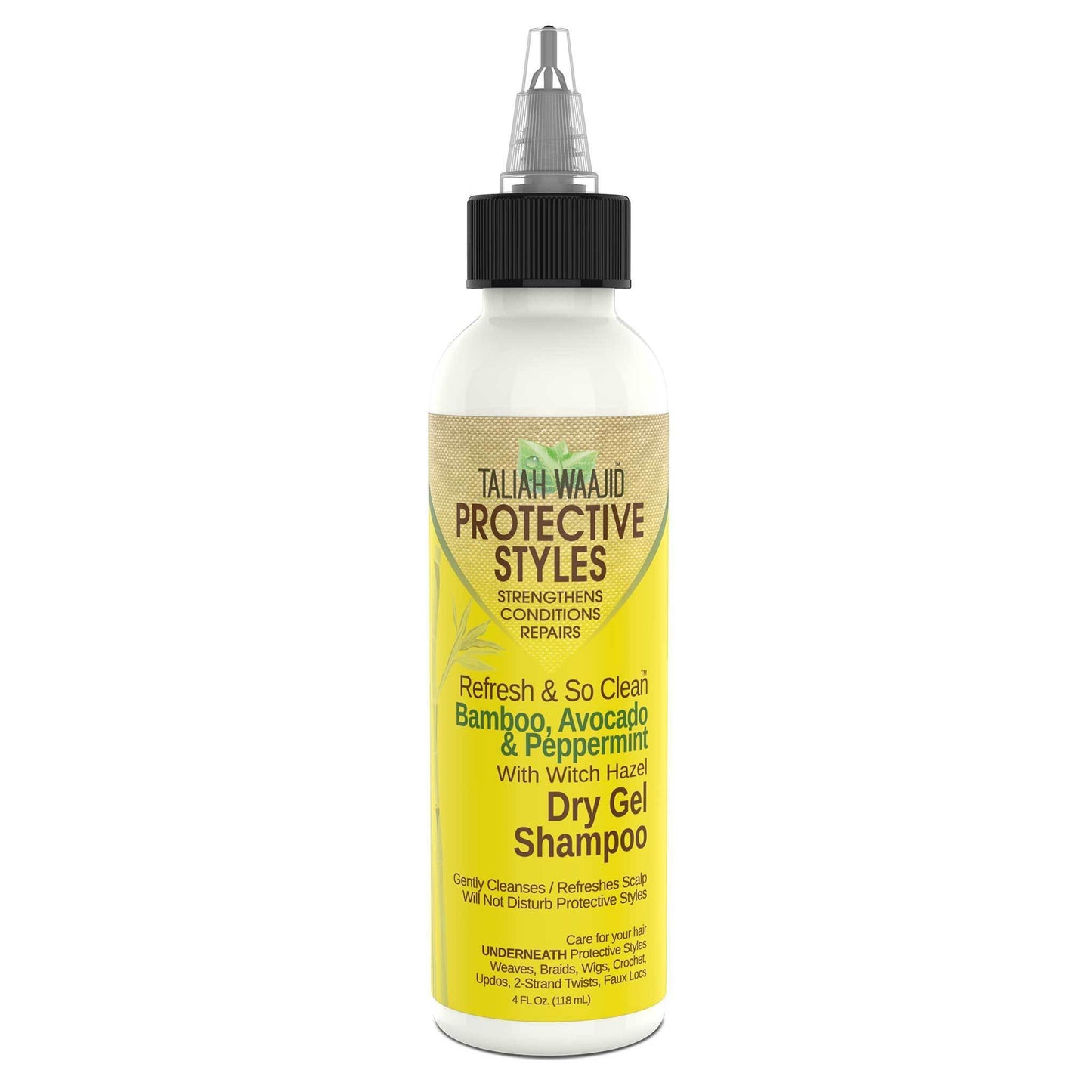 Refresh And So Clean™ Bamboo, Avocado And Peppermint Dry Gel Shampoo. 4oz