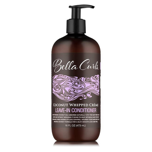 Bella Curls Coconut Whipped Creme Leave-in Conditioner 16 oz