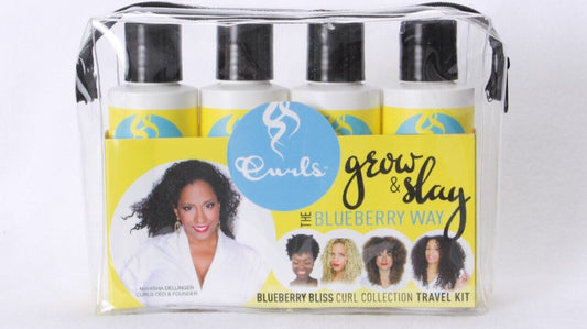 Blueberry Bliss Curl Collection Travel Kit