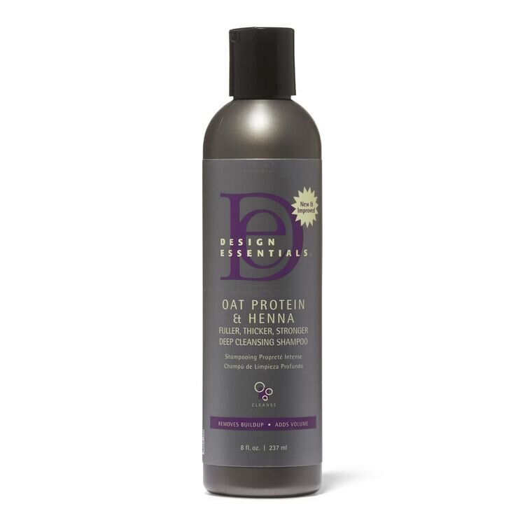 Oat Protein &amp; Henna Fuller Thicker Stronger Deep Cleansing Shampoo