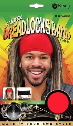 SPANDEX DREADLOCKS BAND BLACK - T&K's Beauty Supply Store